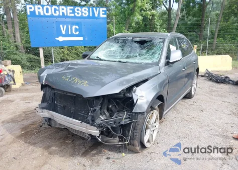 2016 Audi Q5 2.0T Premium from USA, damaged, VIN WA1L2AFP5GA086311